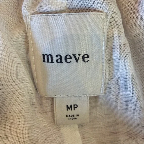 Maeve Anthropologie The Jacie Poplin Printed Skirt in Plaid Size MP - Picture 11 of 13